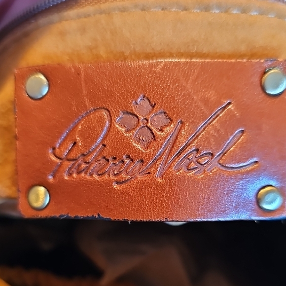 Patricia Nash Braydon Hobo Brown Leather Bag - Picture 2 of 16